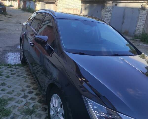 Черный Сеат Леон, объемом двигателя 1.6 л и пробегом 274 тыс. км за 9300 $, фото 12 на Automoto.ua