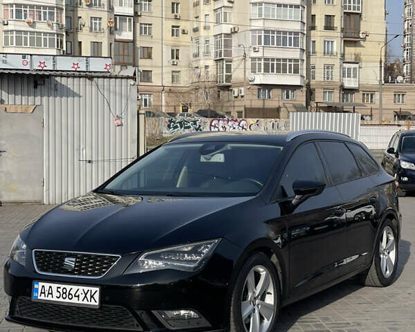 Черный Сеат Леон, объемом двигателя 1.6 л и пробегом 163 тыс. км за 10200 $, фото 3 на Automoto.ua