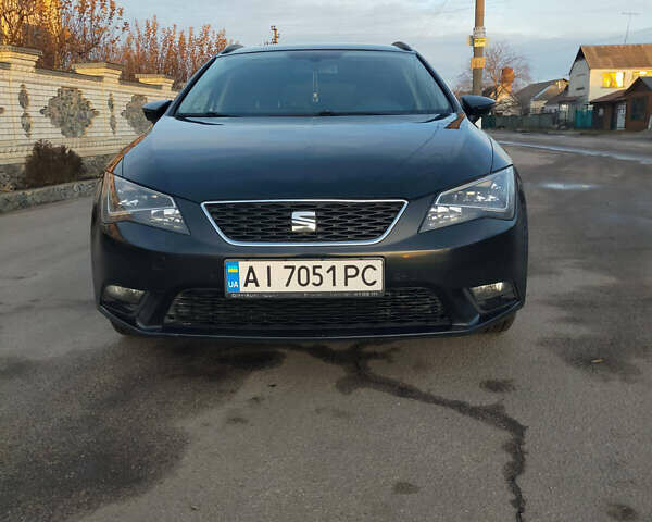 Черный Сеат Леон, объемом двигателя 1.6 л и пробегом 260 тыс. км за 10000 $, фото 1 на Automoto.ua