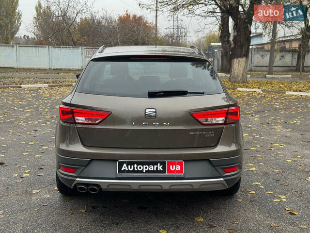 Коричневый Сеат Леон, объемом двигателя 2 л и пробегом 205 тыс. км за 11490 $, фото 1 на Automoto.ua
