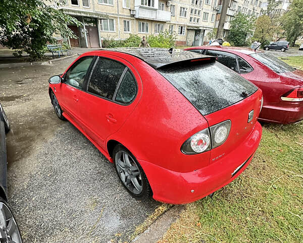 Красный Сеат Леон, объемом двигателя 1.78 л и пробегом 23 тыс. км за 4000 $, фото 1 на Automoto.ua