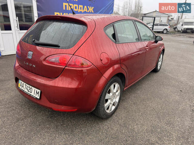Червоний Сеат Leon, об'ємом двигуна 1.6 л та пробігом 219 тис. км за 5999 $, фото 5 на Automoto.ua