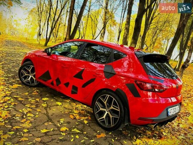 Сеат Леон 2013 в Калуше на Automoto.ua Красный Сеат Леон, объемом двигателя 1.97 л и пробегом 237 тыс. км за 12000 $, фото 19 на Automoto.ua