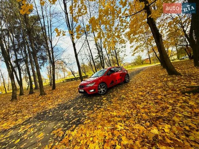 Сеат Леон 2013 в Калуше на Automoto.ua Красный Сеат Леон, объемом двигателя 1.97 л и пробегом 237 тыс. км за 12000 $, фото 16 на Automoto.ua