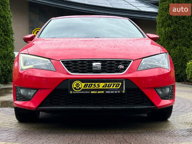 Червоний Сеат Leon, об'ємом двигуна 2 л та пробігом 165 тис. км за 12500 $, фото 1 на Automoto.ua