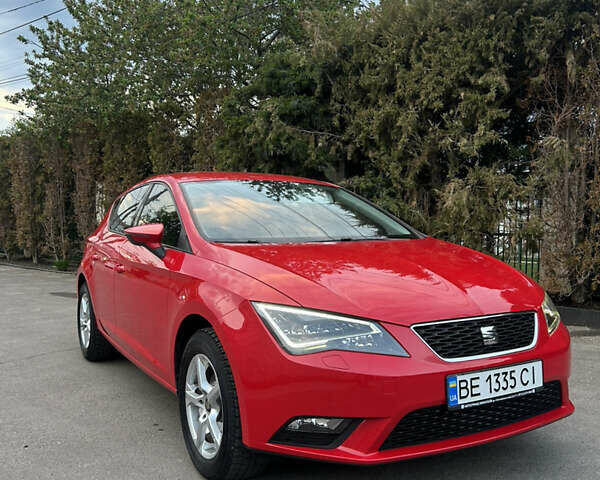 Красный Сеат Леон, объемом двигателя 1.2 л и пробегом 91 тыс. км за 14200 $, фото 1 на Automoto.ua