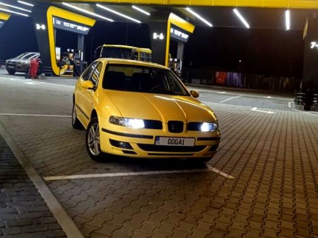 Жовтий Сеат Leon, об'ємом двигуна 1.6 л та пробігом 185 тис. км за 4200 $, фото 1 на Automoto.ua