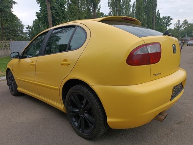 Жовтий Сеат Leon, об'ємом двигуна 1.8 л та пробігом 424 тис. км за 4000 $, фото 5 на Automoto.ua