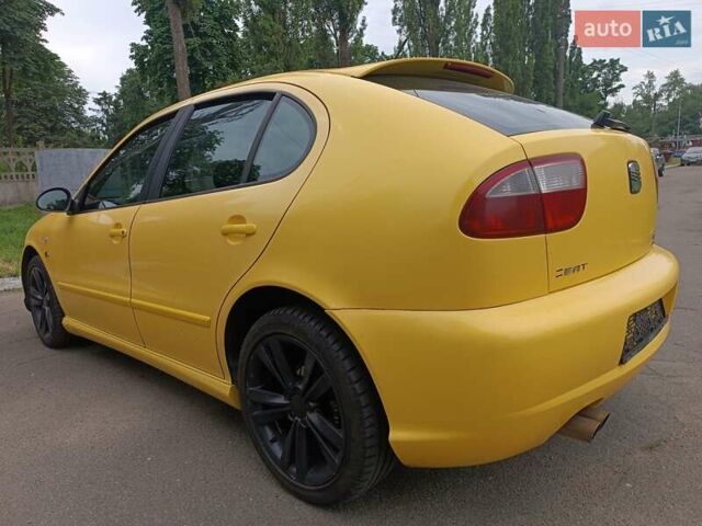 Жовтий Сеат Leon, об'ємом двигуна 1.8 л та пробігом 426 тис. км за 4000 $, фото 1 на Automoto.ua