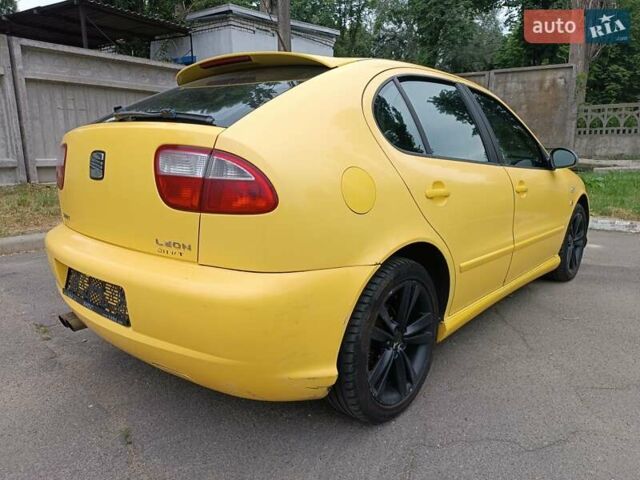 Жовтий Сеат Leon, об'ємом двигуна 1.8 л та пробігом 426 тис. км за 4000 $, фото 9 на Automoto.ua