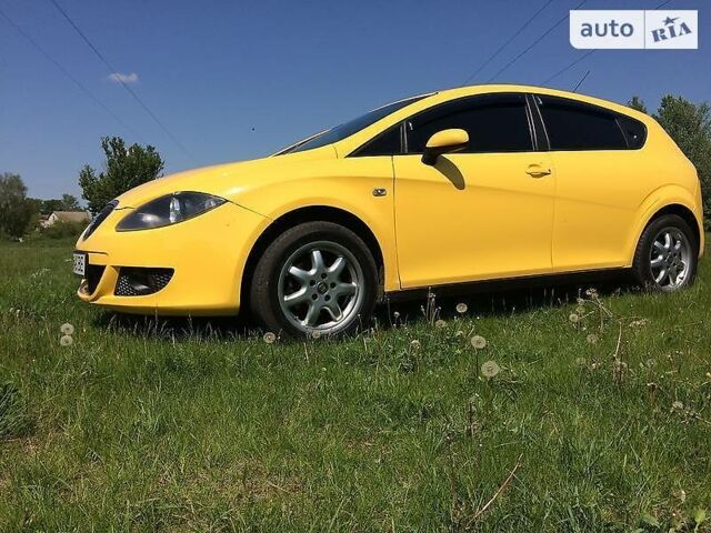 Жовтий Сеат Leon, об'ємом двигуна 1.6 л та пробігом 188 тис. км за 5500 $, фото 1 на Automoto.ua