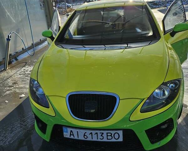 Желтый Сеат Леон, объемом двигателя 2 л и пробегом 385 тыс. км за 5700 $, фото 1 на Automoto.ua