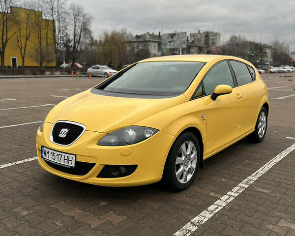 Жовтий Сеат Leon, об'ємом двигуна 2 л та пробігом 84 тис. км за 9400 $, фото 6 на Automoto.ua