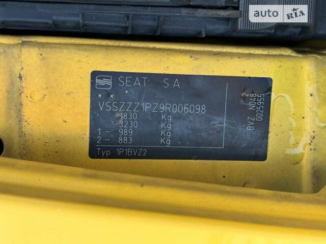 Желтый Сеат Леон, объемом двигателя 2 л и пробегом 198 тыс. км за 7500 $, фото 17 на Automoto.ua