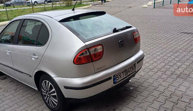 Сеат Leon 2003 у Хмельницькому на Automoto.ua Сірий Сеат Leon, об'ємом двигуна 1.78 л та пробігом 223 тис. км за 3550 $, фото 3 на Automoto.ua