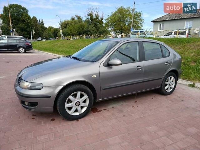 Сірий Сеат Leon, об'ємом двигуна 1.6 л та пробігом 183 тис. км за 4900 $, фото 3 на Automoto.ua