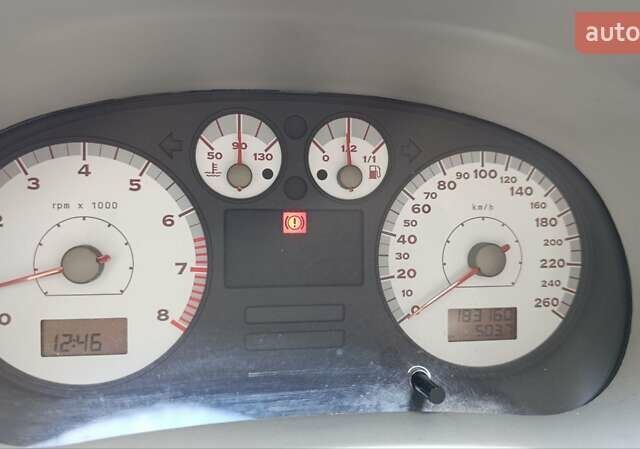 Сірий Сеат Leon, об'ємом двигуна 1.6 л та пробігом 183 тис. км за 4900 $, фото 5 на Automoto.ua
