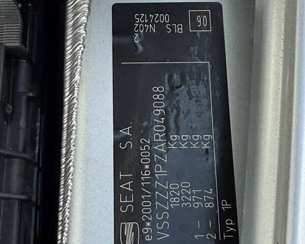 Сірий Сеат Leon, об'ємом двигуна 1.9 л та пробігом 267 тис. км за 6200 $, фото 31 на Automoto.ua