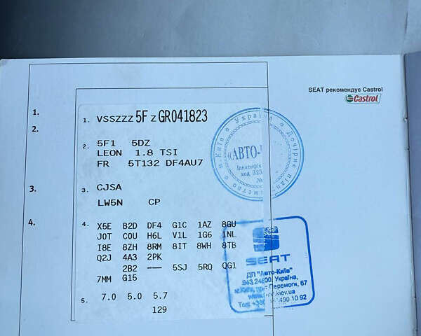 Синій Сеат Leon, об'ємом двигуна 1.8 л та пробігом 56 тис. км за 16000 $, фото 44 на Automoto.ua