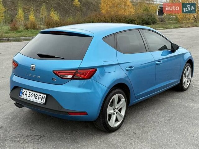 Синий Сеат Леон, объемом двигателя 1.8 л и пробегом 56 тыс. км за 16000 $, фото 5 на Automoto.ua