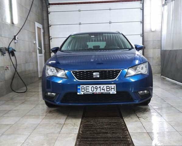 Синій Сеат Leon, об'ємом двигуна 1.6 л та пробігом 267 тис. км за 9300 $, фото 2 на Automoto.ua