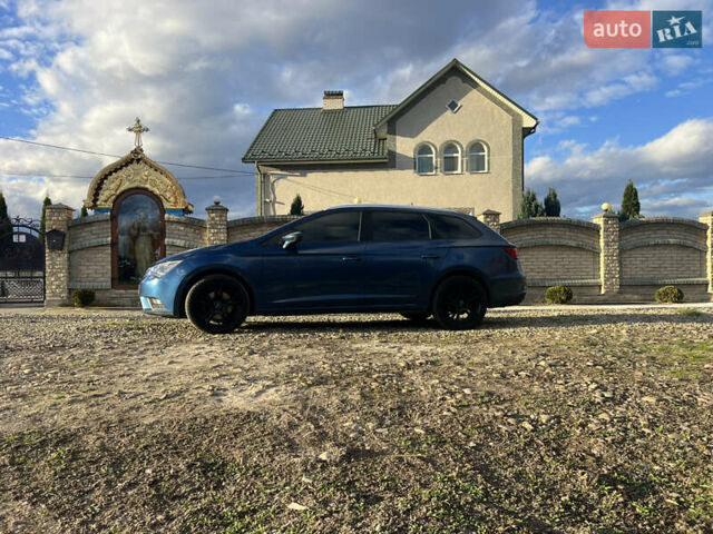 Сеат Леон 2014 в Калуше на Automoto.ua Синий Сеат Леон, объемом двигателя 1.97 л и пробегом 259 тыс. км за 11750 $, фото 5 на Automoto.ua