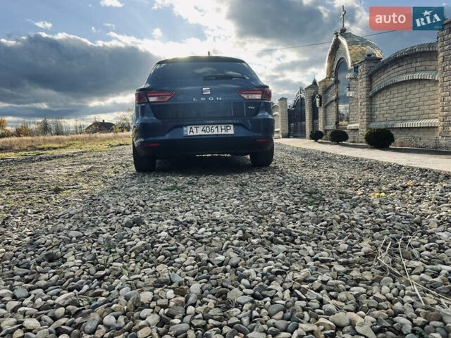 Сеат Леон 2014 в Калуше на Automoto.ua Синий Сеат Леон, объемом двигателя 1.97 л и пробегом 259 тыс. км за 11750 $, фото 7 на Automoto.ua
