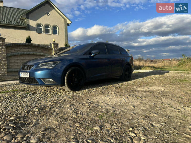Сеат Леон 2014 в Калуше на Automoto.ua Синий Сеат Леон, объемом двигателя 1.97 л и пробегом 259 тыс. км за 11750 $, фото 3 на Automoto.ua