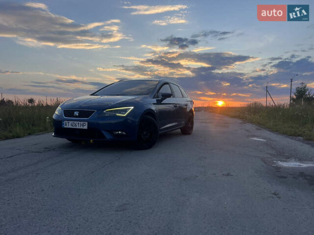 Сеат Леон 2014 в Калуше на Automoto.ua Синий Сеат Леон, объемом двигателя 1.97 л и пробегом 259 тыс. км за 11750 $, фото 1 на Automoto.ua