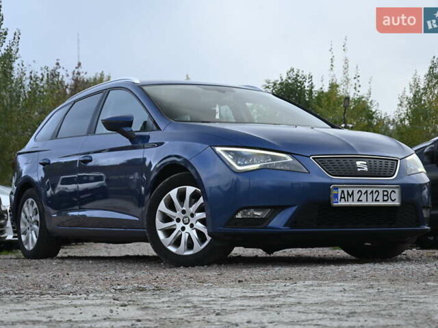 Синий Сеат Леон, объемом двигателя 1.6 л и пробегом 260 тыс. км за 8999 $, фото 1 на Automoto.ua