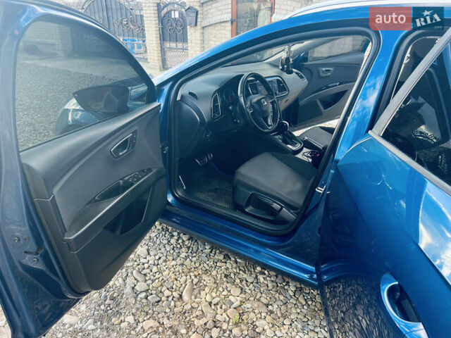 Сеат Леон 2014 в Калуше на Automoto.ua Синий Сеат Леон, объемом двигателя 1.97 л и пробегом 259 тыс. км за 11750 $, фото 11 на Automoto.ua