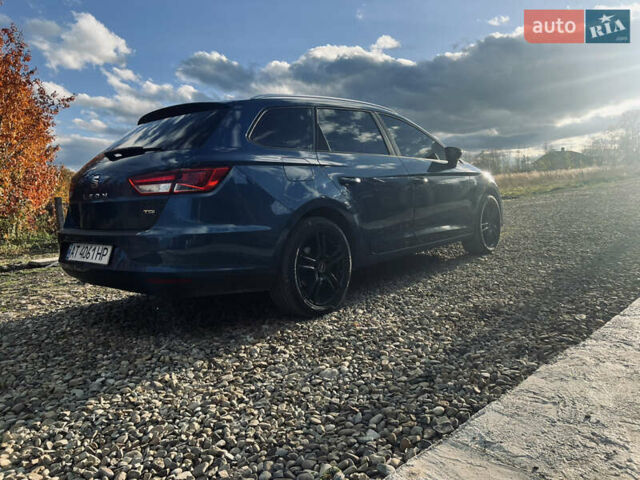 Сеат Леон 2014 в Калуше на Automoto.ua Синий Сеат Леон, объемом двигателя 1.97 л и пробегом 259 тыс. км за 11750 $, фото 8 на Automoto.ua