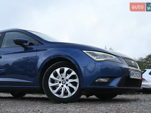 Синий Сеат Леон, объемом двигателя 1.6 л и пробегом 260 тыс. км за 8999 $, фото 4 на Automoto.ua