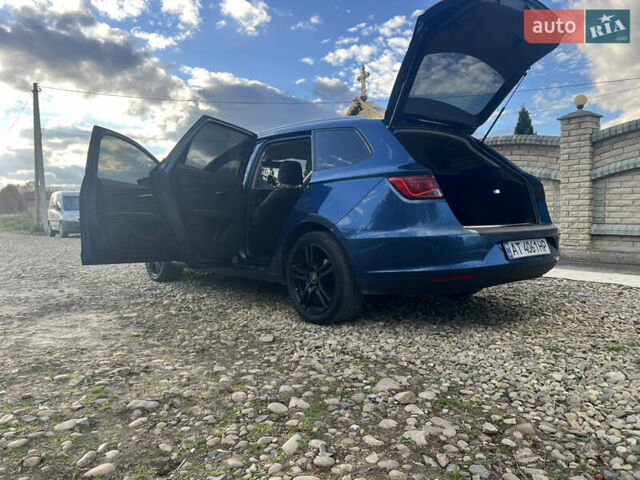 Сеат Леон 2014 в Калуше на Automoto.ua Синий Сеат Леон, объемом двигателя 1.97 л и пробегом 259 тыс. км за 11750 $, фото 17 на Automoto.ua