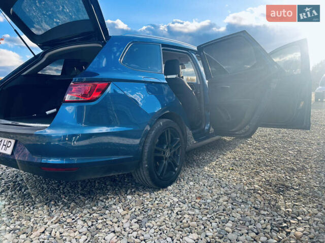 Сеат Леон 2014 в Калуше на Automoto.ua Синий Сеат Леон, объемом двигателя 1.97 л и пробегом 259 тыс. км за 11750 $, фото 9 на Automoto.ua