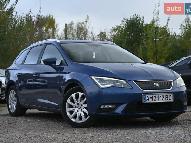 Синий Сеат Леон, объемом двигателя 1.6 л и пробегом 260 тыс. км за 8999 $, фото 2 на Automoto.ua