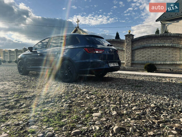Сеат Леон 2014 в Калуше на Automoto.ua Синий Сеат Леон, объемом двигателя 1.97 л и пробегом 259 тыс. км за 11750 $, фото 6 на Automoto.ua
