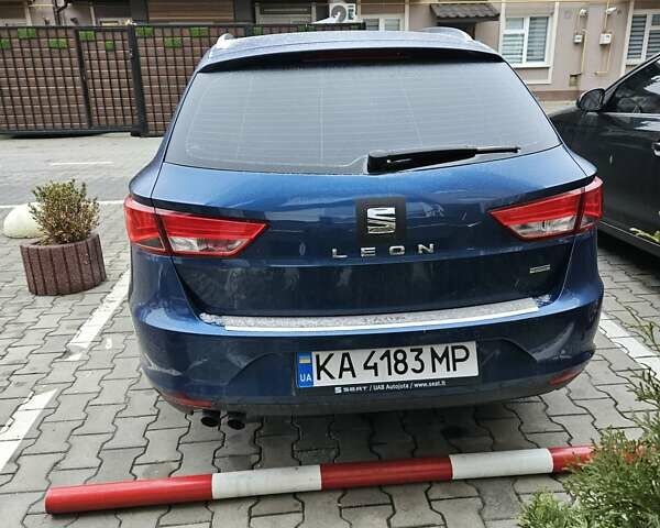 Синий Сеат Леон, объемом двигателя 1.6 л и пробегом 245 тыс. км за 12450 $, фото 4 на Automoto.ua