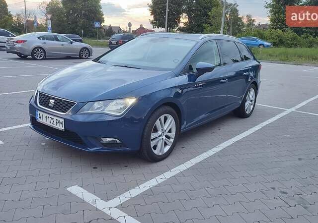 Синий Сеат Леон, объемом двигателя 1.6 л и пробегом 284 тыс. км за 11800 $, фото 1 на Automoto.ua