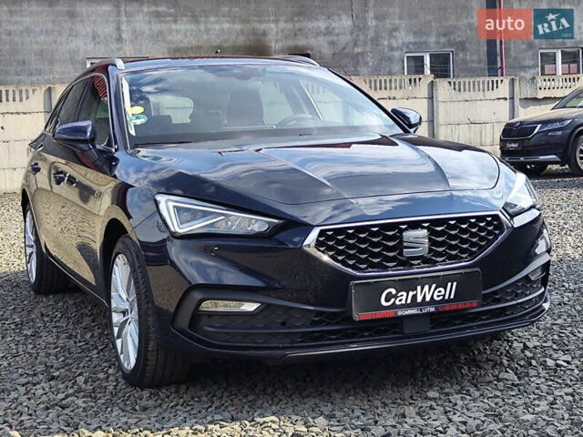 Синий Сеат Леон, объемом двигателя 2 л и пробегом 177 тыс. км за 21499 $, фото 1 на Automoto.ua