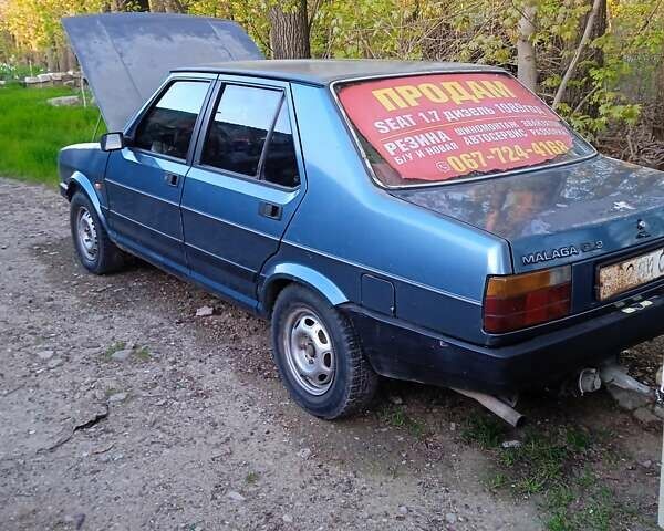 Синий Сеат Малага, объемом двигателя 1.7 л и пробегом 162 тыс. км за 1500 $, фото 8 на Automoto.ua