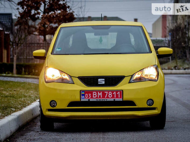 Жовтий Сеат Mii, об'ємом двигуна 1 л та пробігом 103 тис. км за 6100 $, фото 3 на Automoto.ua