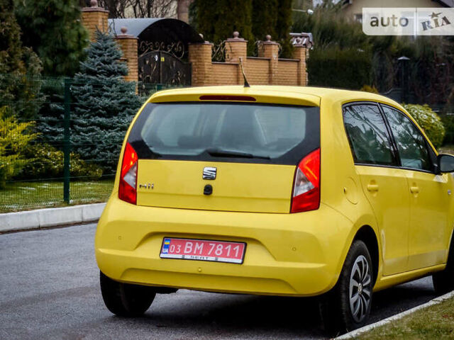Жовтий Сеат Mii, об'ємом двигуна 1 л та пробігом 103 тис. км за 6100 $, фото 9 на Automoto.ua