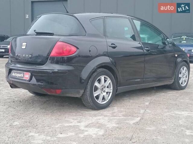 Черный Сеат Толедо, объемом двигателя 1.6 л и пробегом 305 тыс. км за 4990 $, фото 4 на Automoto.ua