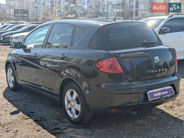 Черный Сеат Толедо, объемом двигателя 1.6 л и пробегом 188 тыс. км за 6100 $, фото 1 на Automoto.ua