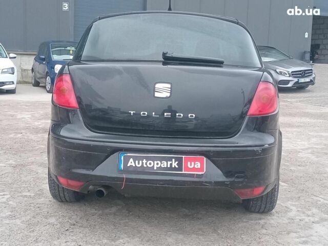 Черный Сеат Толедо, объемом двигателя 1.6 л и пробегом 305 тыс. км за 4990 $, фото 5 на Automoto.ua