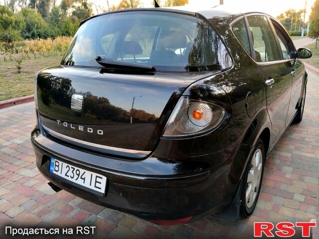 Чорний Сеат Toledo, об'ємом двигуна 2 л та пробігом 222 тис. км за 5650 $, фото 1 на Automoto.ua