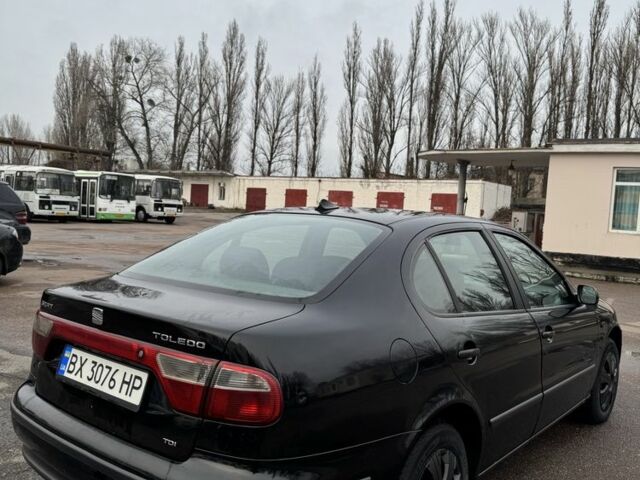 Черный Сеат Толедо, объемом двигателя 1.9 л и пробегом 370 тыс. км за 3499 $, фото 1 на Automoto.ua