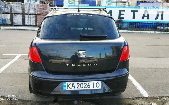 Чорний Сеат Toledo, об'ємом двигуна 1.6 л та пробігом 245 тис. км за 5500 $, фото 8 на Automoto.ua