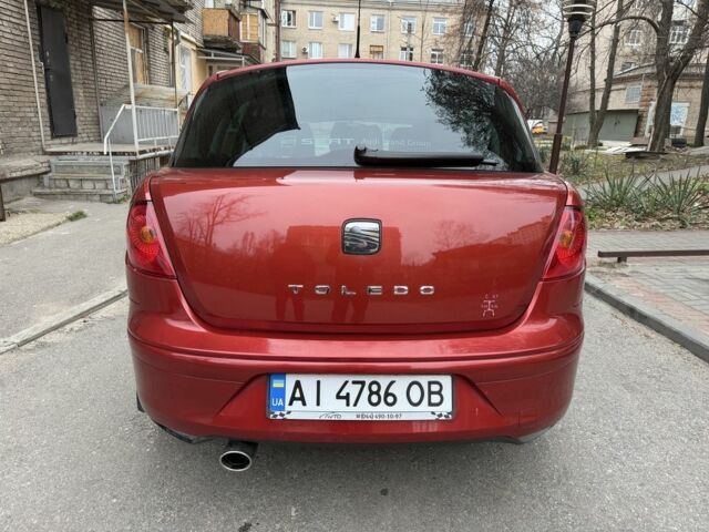 Красный Сеат Толедо, объемом двигателя 1.6 л и пробегом 223 тыс. км за 5700 $, фото 4 на Automoto.ua